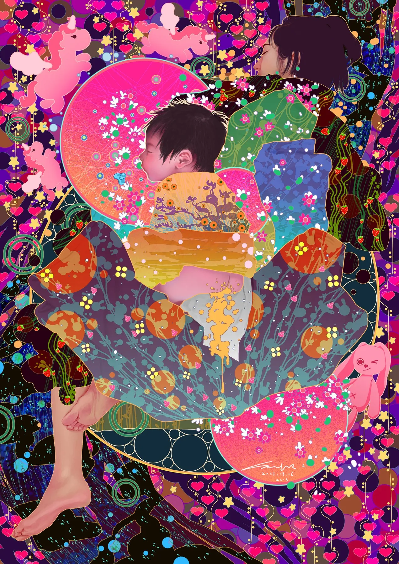 Mother and Daughter — fine art by Casimir