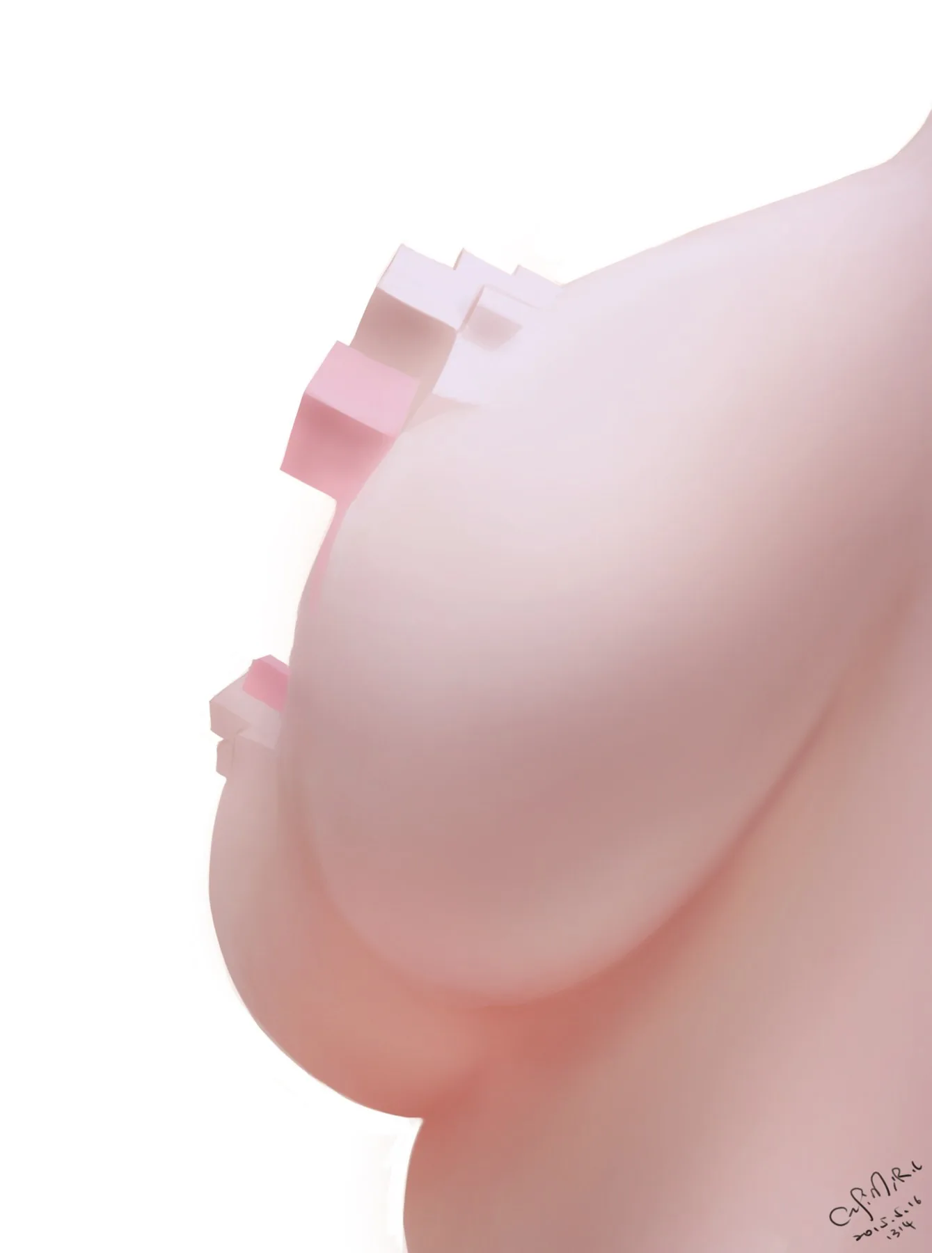 Digital nipple — fine art by Casimir