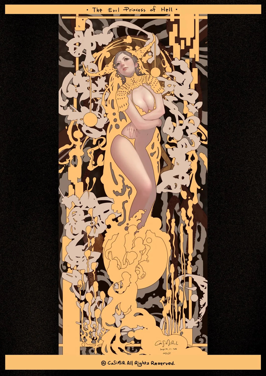 The Princess of Hell — fine art by Casimir