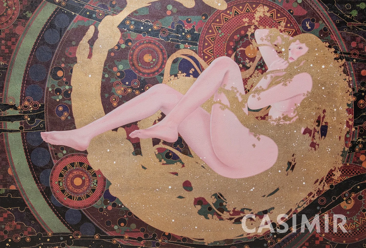 Moon Festival — mixed media by Casimir