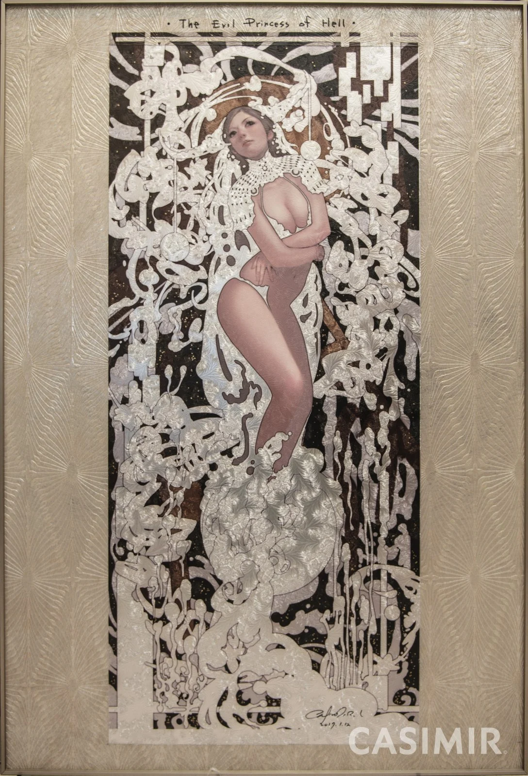 The Princess of Hell — mixed media by Casimir